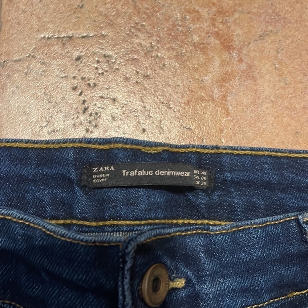Zara embroidered ankle jeans - Picture 4 of 6